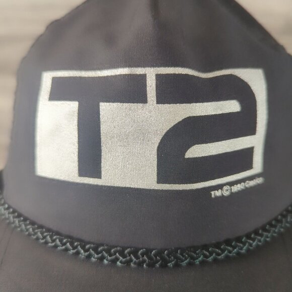 Terminator 2: Judgment Day "T2" 1990 Vintage Sportscap Snapback Movie Promo Hat - Picture 5 of 8
